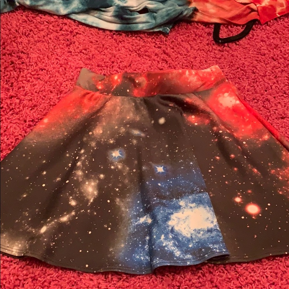 Galaxy skirt